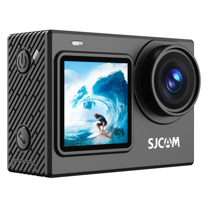 Camera video sport SJCAM SJ6 Ultra 4K dual screen WiFi waterproof set accesorii