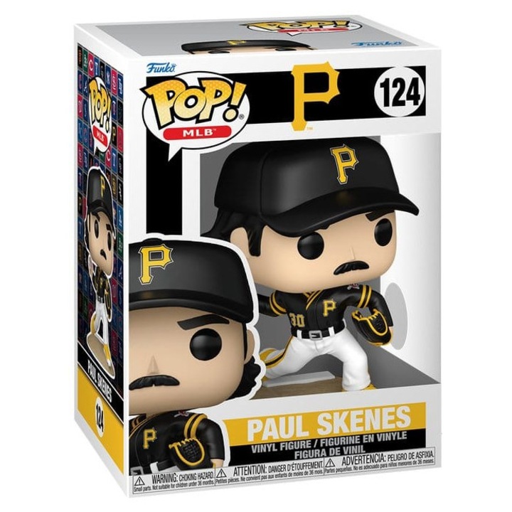 Funko POP MLB Pirates Paul Skenes többszínű vinyl figura 16cm