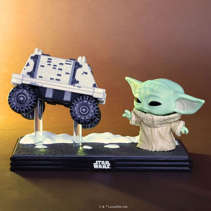 Funko POP Star Wars Mandalorian Grogu figura, többszínű, 9cm