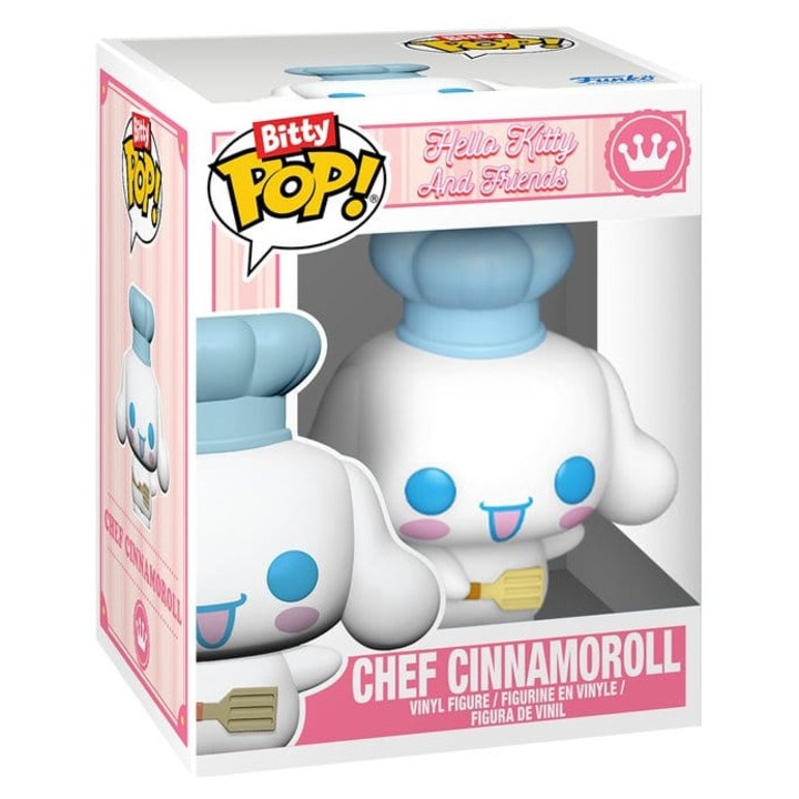 Funko Bitty Pop Town Cinnamoroll többszínű vinyl figura 2.5cm szett vitrinnel