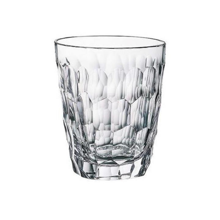 Crystal Bohemia Marble whisky pohár készlet, 6 db, kristály, 290ml, 10.5x9cm