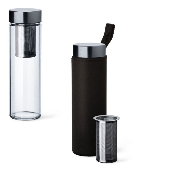 SIMAX Pure 500ml boroszilikát üveg neoprén tokkal és infúzorral