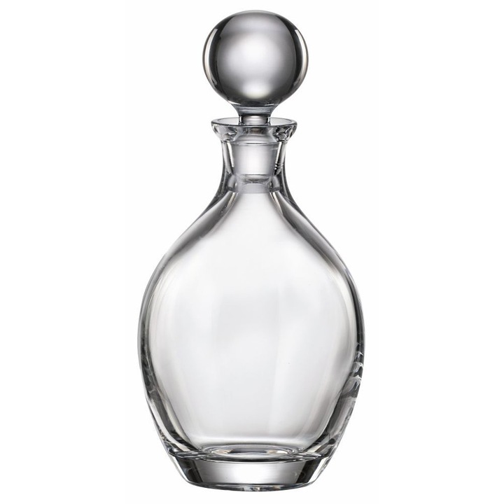 Carafa Crystalite Bohemia Liora, 750ml, átlátszó üveg, gömb alakú dugó