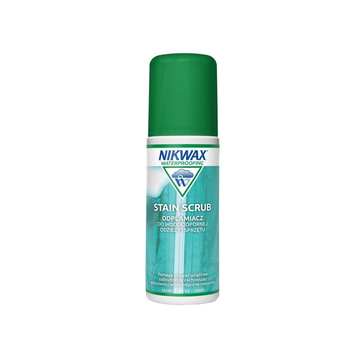 Nikwax Stain Scrub folttisztító oldat, 125ml, átlátszó