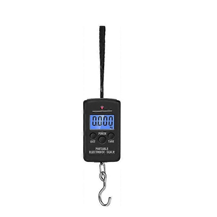 Cantar electronic portabil, 40kg, negru, 87x50x21mm