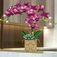 Orchidea bonsai építőszett, 1369 darab, műanyag, doboz nélkül