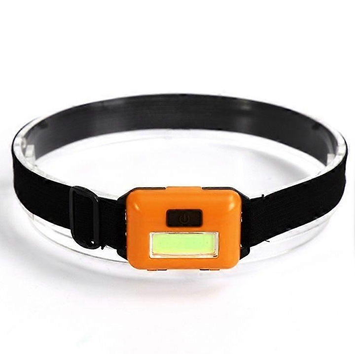 COB LED fejlámpa 3W, vízálló, fehér, 55x40x15mm