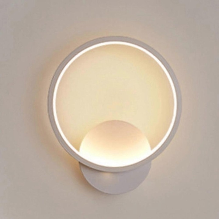 Nordic LED fali lámpa, fehér, meleg fényű 7742