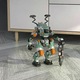 Építőkészlet 1057 darab, mech robot, ABS műanyag, 14x14x26cm