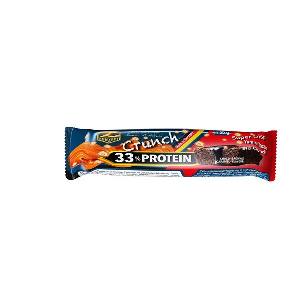 Baton proteic 33% proteina Z-Konzept 50g ciocolata-brownie