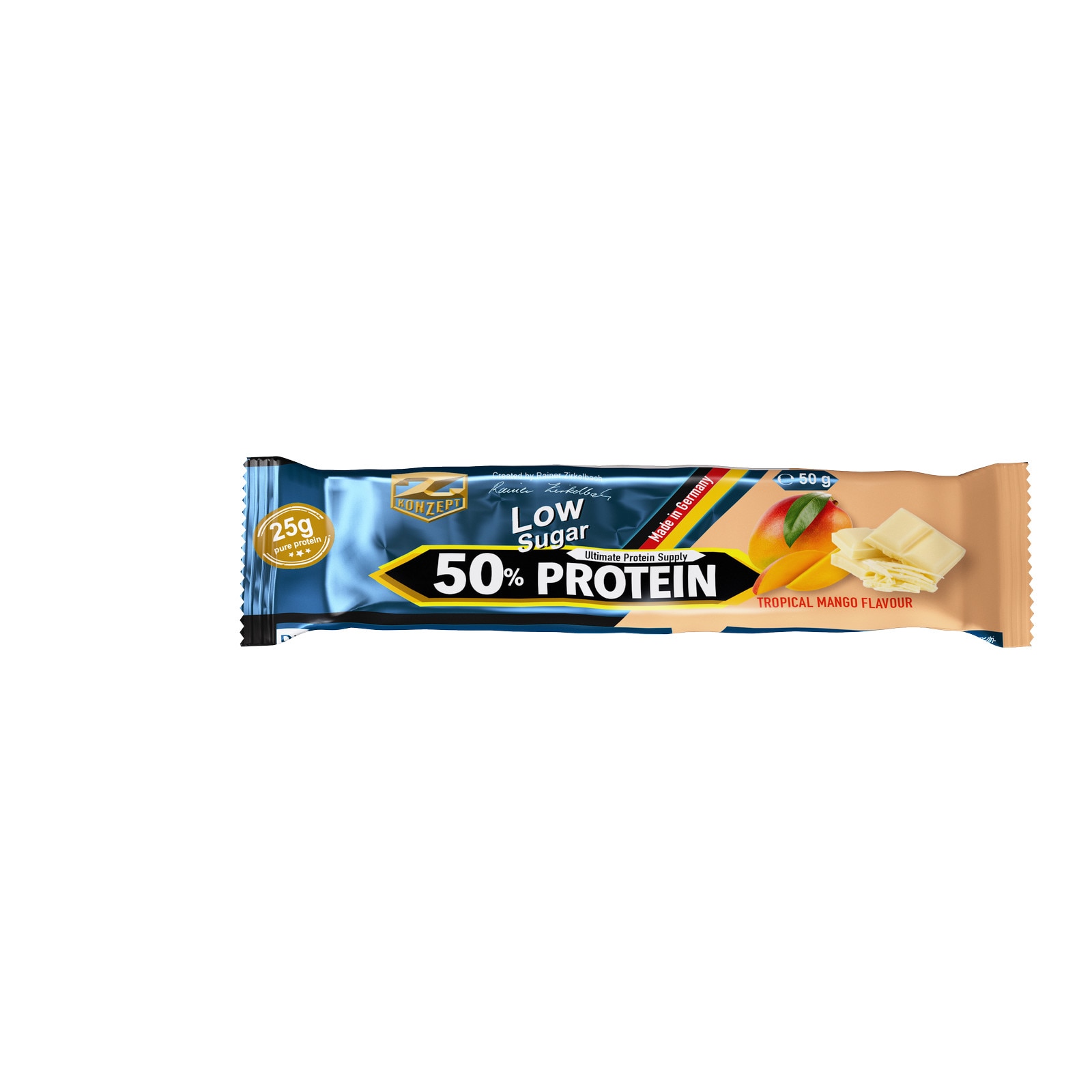 Baton proteic 50% proteina Z-Konzept 50g Mango