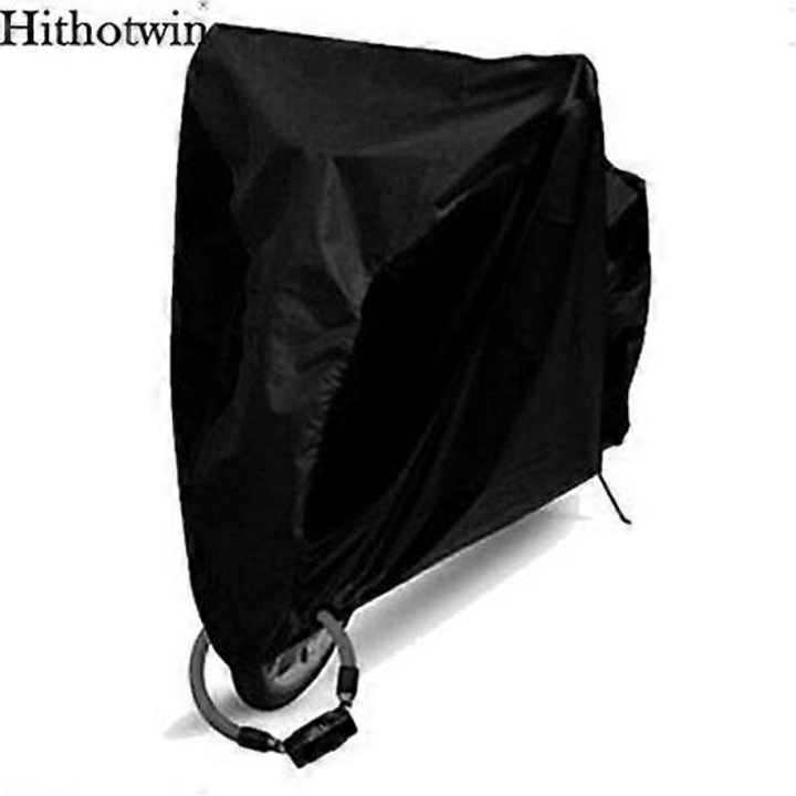Husa protectie bicicleta impermeabila, negru, 180x60x90cm, set