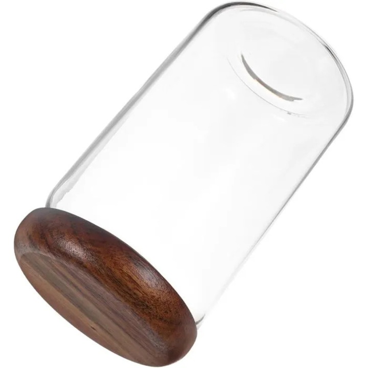 Borcane de conservare din sticla etanse pentru cafea, bucatarie, set