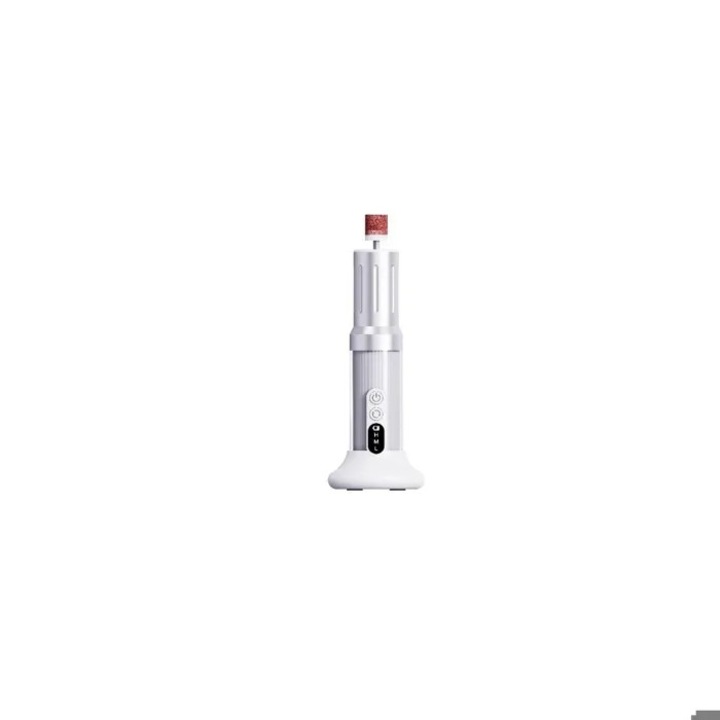 Aparat electric pentru bataturi, 6 viteze, incarcare duala Type-C, gri alb, 43mm x 13mm