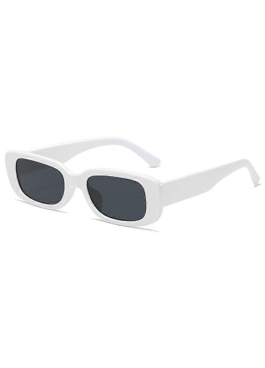 Unisex retro vintage fekete kis négyzet alakú napszemüveg 2023