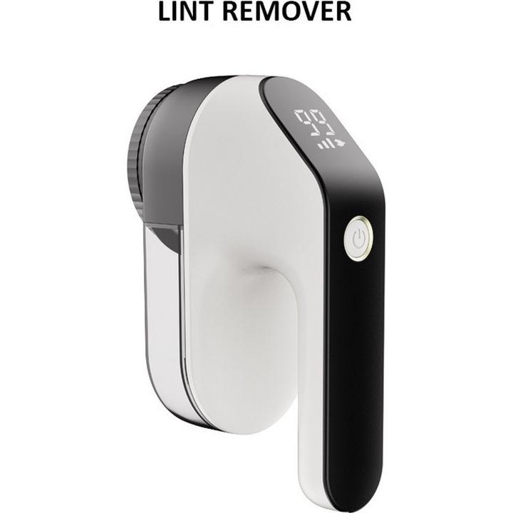 Szösztelenítő, 6 penge, 3 sebesség, LCD kijelző, USB Type-C, 7cm, kompakt