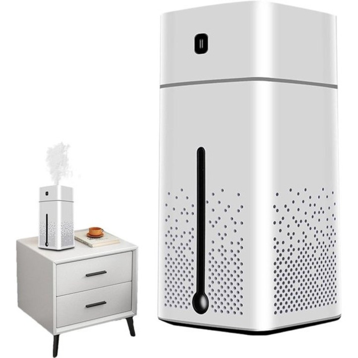 Ultrahangos hidegpárásító, 1000ml tartály, fehér, automata kikapcsolás