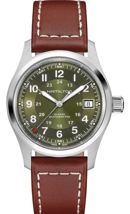 Ceas barbatesc Hamilton H70455560 Automatic Maro