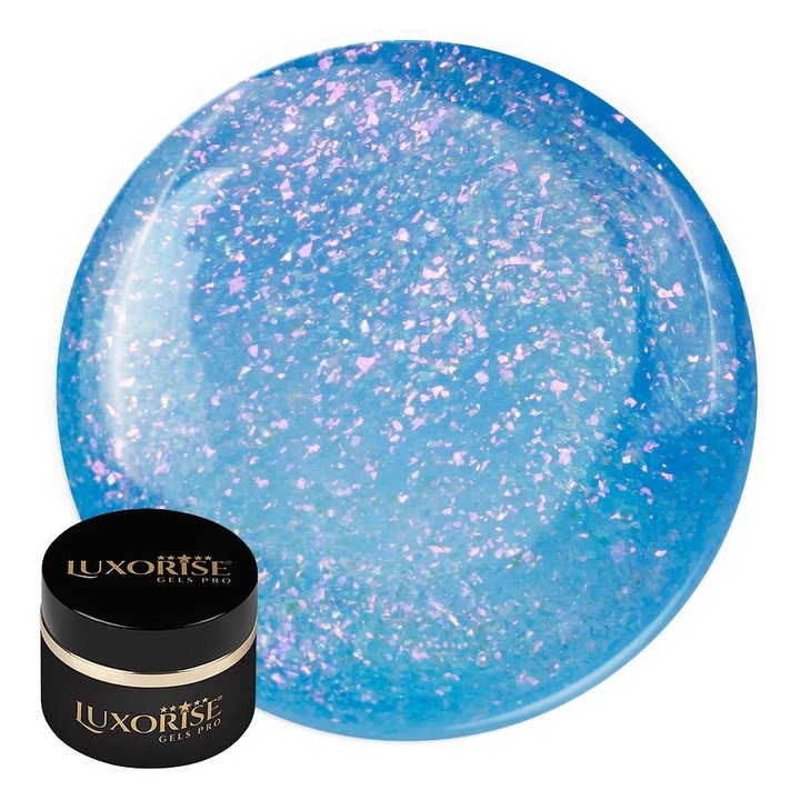 RevoFlex LUXORISE UV Építő Zselé 30ml, Azure Mirage