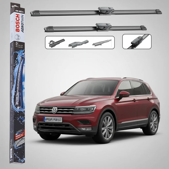 Set Stergatoare Parbriz pentru VW Tiguan II (AD1, AX1) 2016+, Bosch Aerotwin AM 462 S