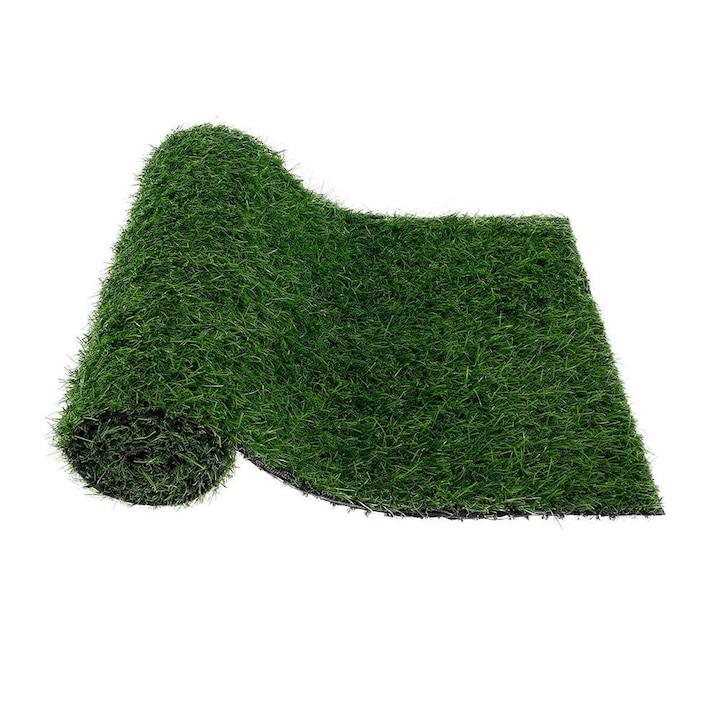 Műfű, 30mm, zöld, 0.4x1.0m és 0.4x1.5m, szett