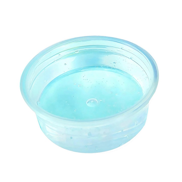 Átlátszó Kristály Slime Játék, 60ml, szagtalan, nem mérgező