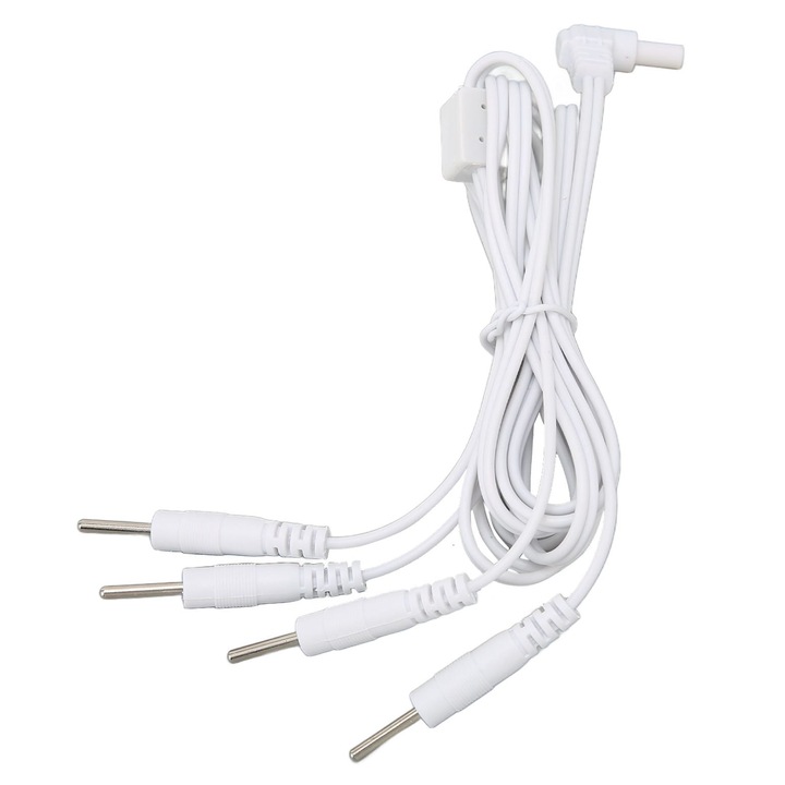 Elektróda kábel 2.35mm TENS EMS készülékekhez, 1.2m, fém