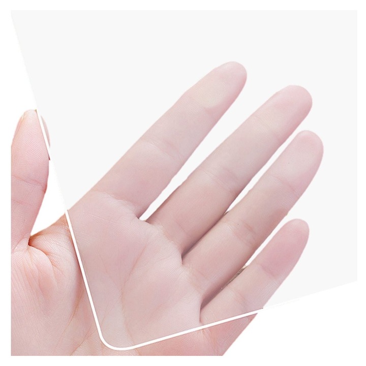 PVC asztalterítő védőfólia k0441-0721-QHeamg212036, vízálló és olajálló, átlátszó, téglalap 60 x 120 cm