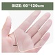 PVC asztalterítő védőfólia k0441-0721-QHeamg212036, vízálló és olajálló, átlátszó, téglalap 60 x 120 cm