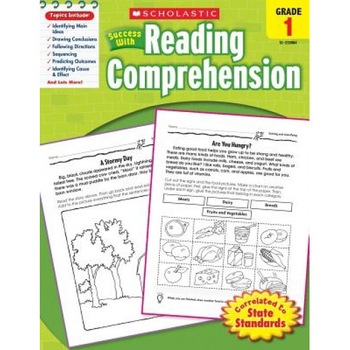 Scholastic Success with Reading Comprehension, Grades 1, Robin Wolfe Scholastic Success with Reading Comprehension, Grades 1, Robin Wolfe