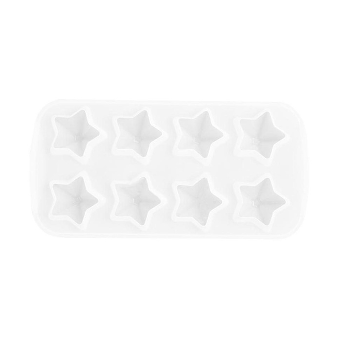Szilikon forma csillag, 19.4x9.7x2.1cm, rugalmas, tartós