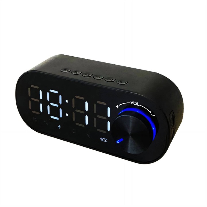Vezeték nélküli mikrofon szett vízálló Bluetooth hangszóróval, multifunkcionális, fekete, kompakt