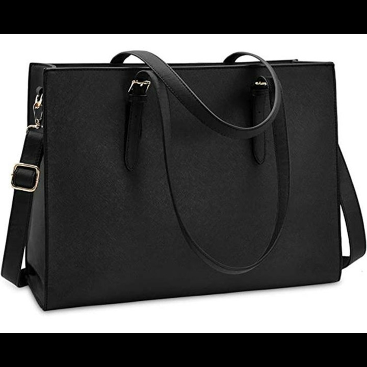 Geanta laptop 15.6 inch, rucsac, piele, negru, rezistenta la apa, usoara