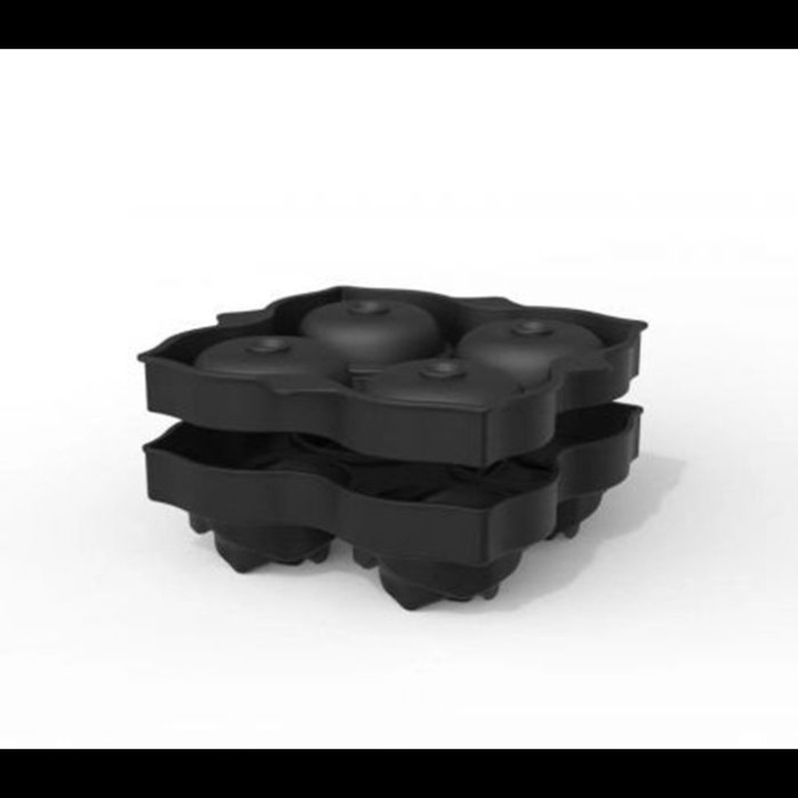 Jégkocka forma, 3D szilikon, rózsa, 2.5 inch