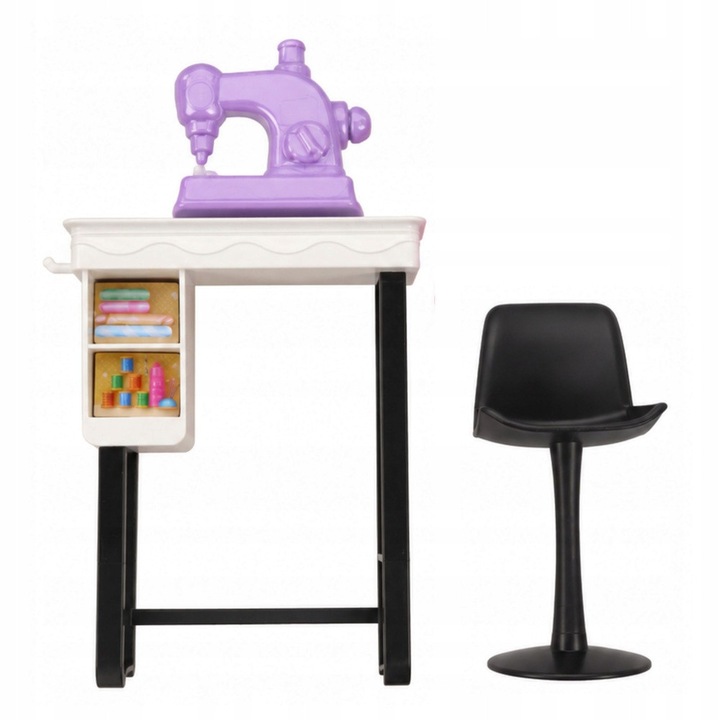 Lean Toys Anlily divat tervező baba szett kiegészítőkkel, többszínű, 30cm