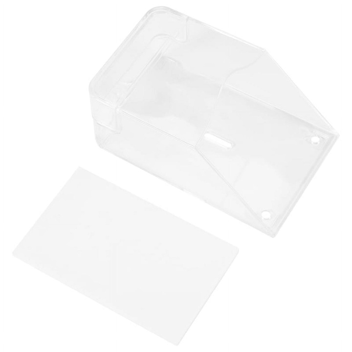 Átlátszó vízálló burkolat vezeték nélküli csengőhöz 63.5x52mm