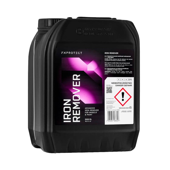 FX PROTECT Iron Remover 5L fém eltávolítására a fényezésből