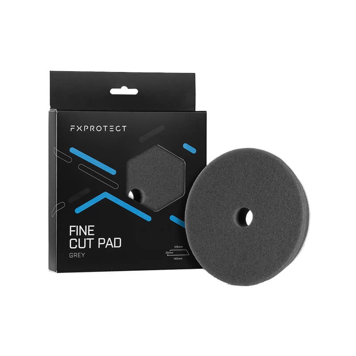 FX PROTECT FINE CUT PAD GREY 125/140mm - szürke finiselő polírozó pad