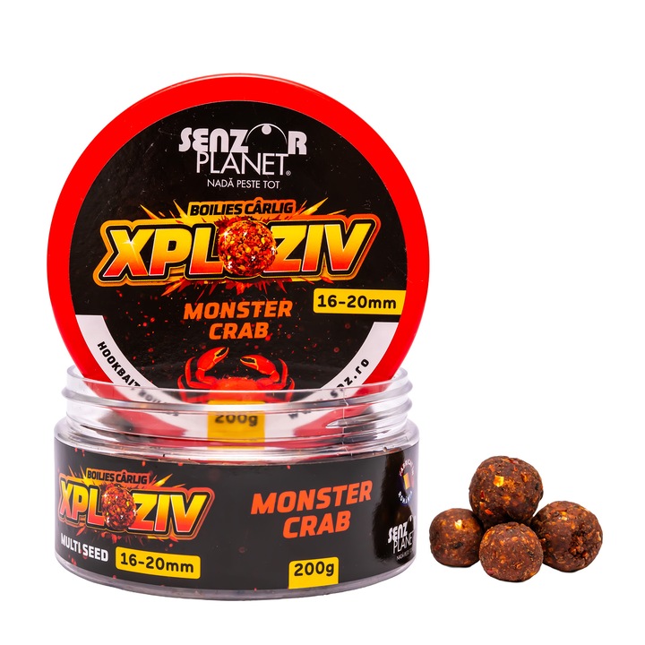 BOILIES XPLOZIV PENTRU CARLIG MONSTER CRAB 16-20mm 200g