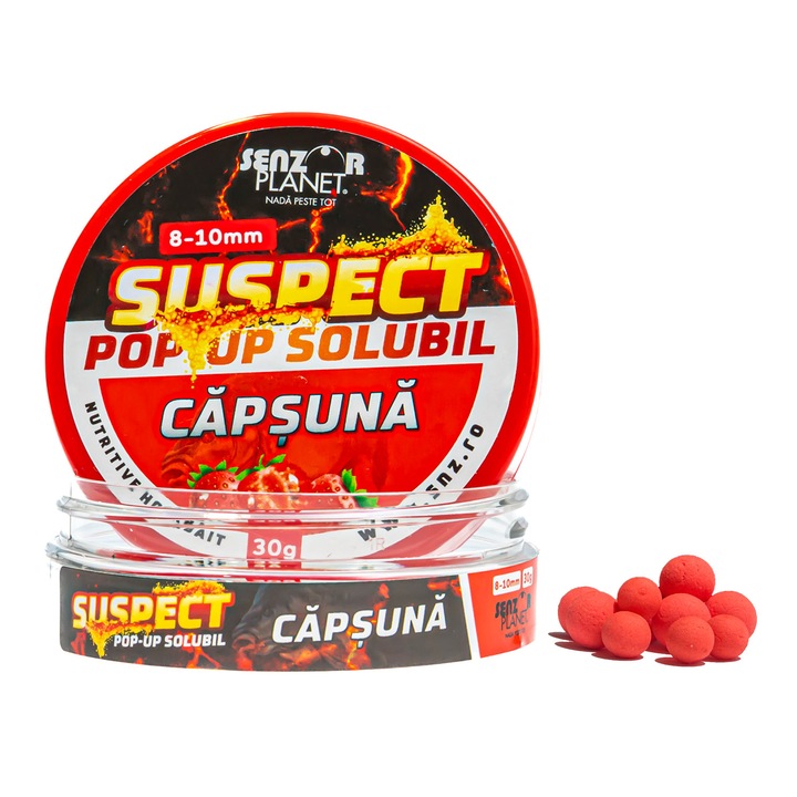 Pop-up solubil, Suspect, Senzor Planet, Capsuna 8-10mm 30g