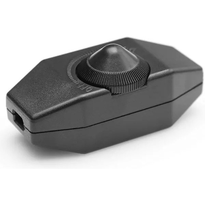 LED forgó dimmer, fehér, 220-230V, 2 eres textil kábel