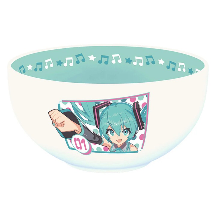 Tál Ceramic Hatsune Miku - 600 ml - Hatsune Miku