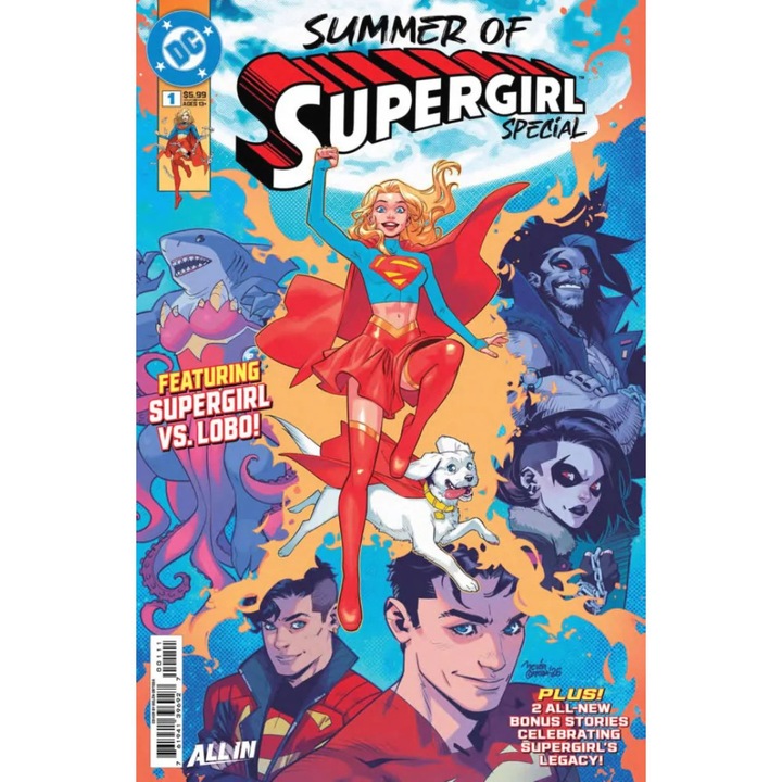 Képregény Summer of Supergirl Special, 01, OS, Cvr A Belen Ortega, Szerző Sophie Campbell