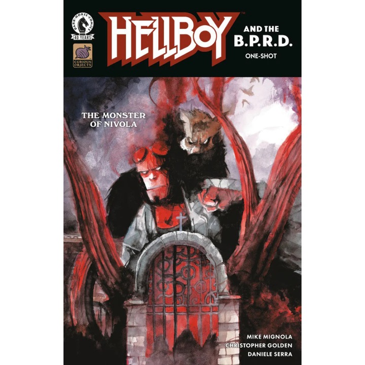 Képregény Hellboy BPRD, The Monster of Nivola, Cover A, Szerző Mike Mignola