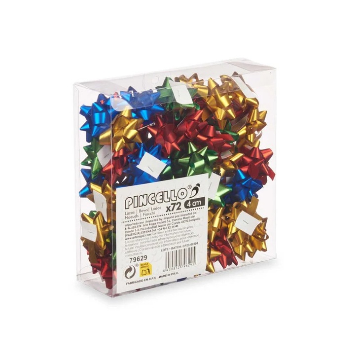 Pincello szalag, PVC, 4 cm, matt, 72 darab