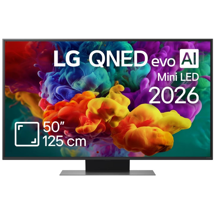 Televizor Smart LG QNED 50QNED87B3A, 126 cm, Ultra HD 4K, Clasa E