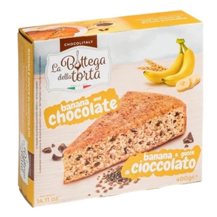 Chocoitaly Banán torta csokoládé darabokkal 400g