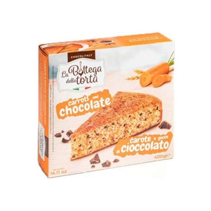 Chocoitaly Répa torta csokoládé darabokkal 400g