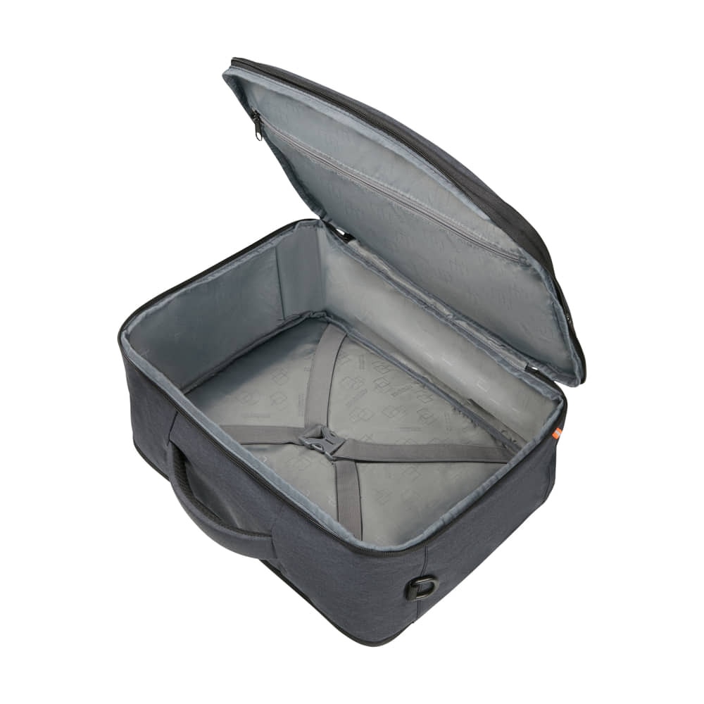 American Tourister At Work Nxt Geantă de bord 3 în 1, pentru laptop de 15.6", material reciclat, gri - 160122-8412