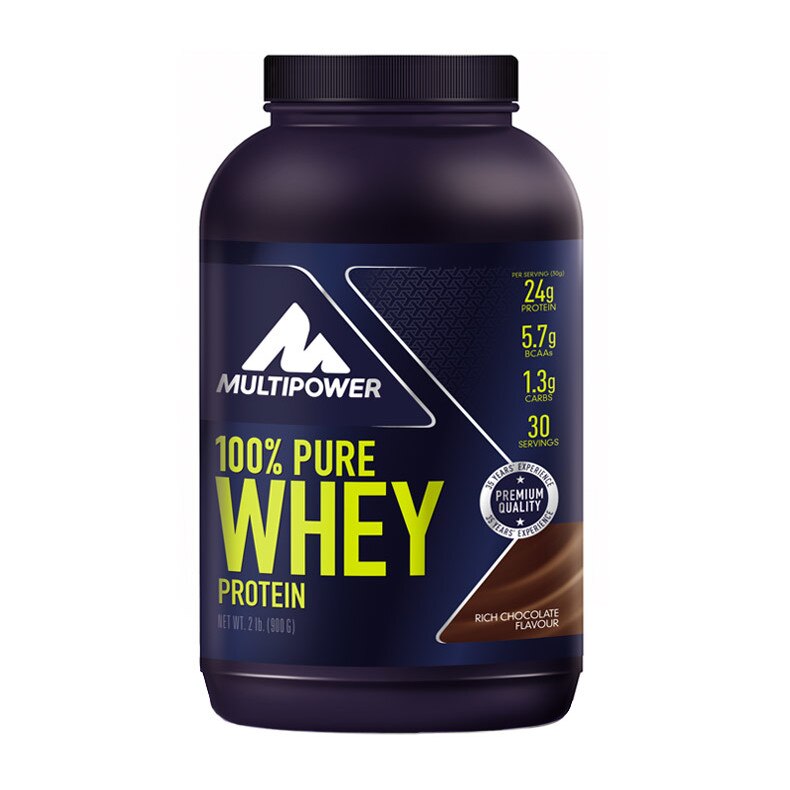 100% Whey Protein, Vanilie, Multipower 900g